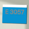 E3057 AC Electric Blue data plate Data Panel Sign E3057 AC Electric Blue data plate Data Panel Sign