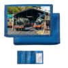 GWR Steam on Shed Blue Nylon Wallet