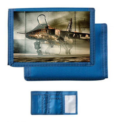 Jag under spotlight Blue Nylon Wallet