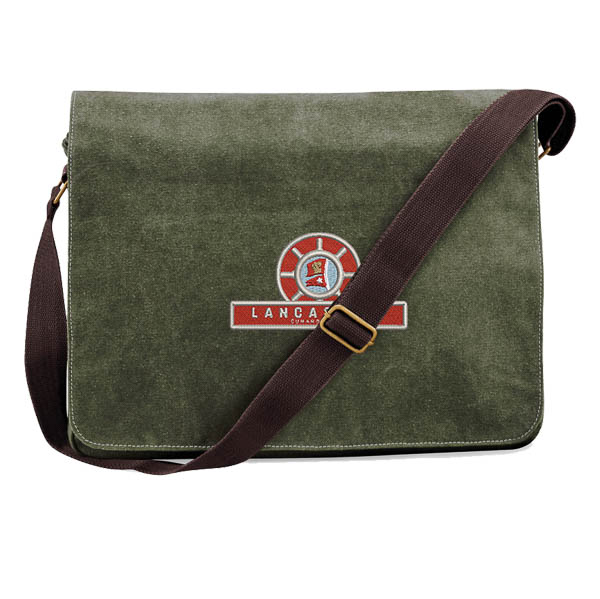 Military Green Messenger Bag Lancastria Nameplate v4 Military Green Messenger Bag Lancastria Nameplate v4