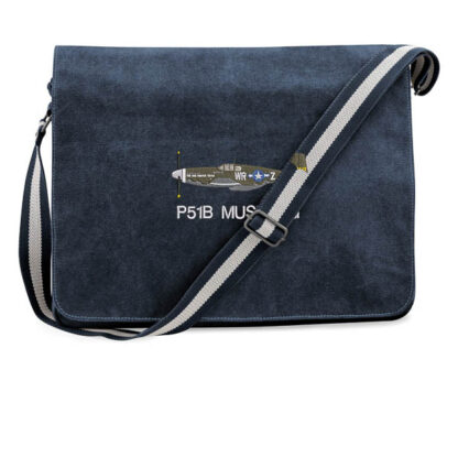 Royal Blue Messenger Bag P51B WR-Z 354th FS