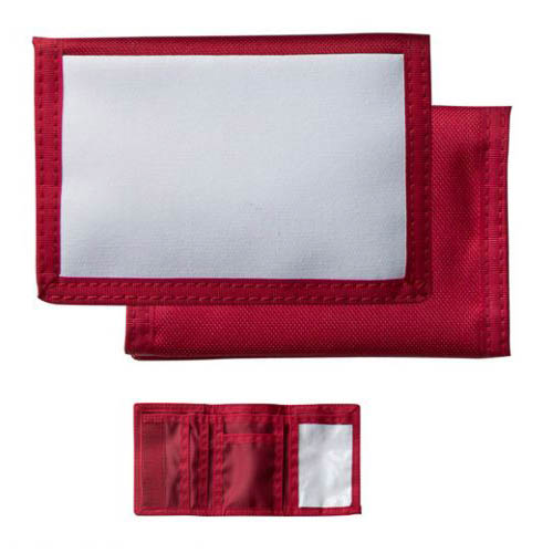 template Red Nylon Wallet template Red Nylon Wallet