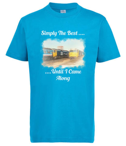 Simply the Best Kids Aqua T-Shirt