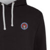 Black and Heather hoodie 306 BG V7 for mockup Black and Heather hoodie 306 BG V7 for mockup