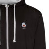 Black and Heather zipped hoodie 368 Clothing v8 Black and Heather zipped hoodie 368 Clothing v8