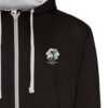 Black and Heather zipped hoodie 369 Clothing Patch v12 Black and Heather zipped hoodie 369 Clothing Patch v12