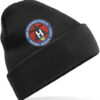 Black Cuffed Beanie 306 BG V7 for mockup Black Cuffed Beanie 306 BG V7 for mockup
