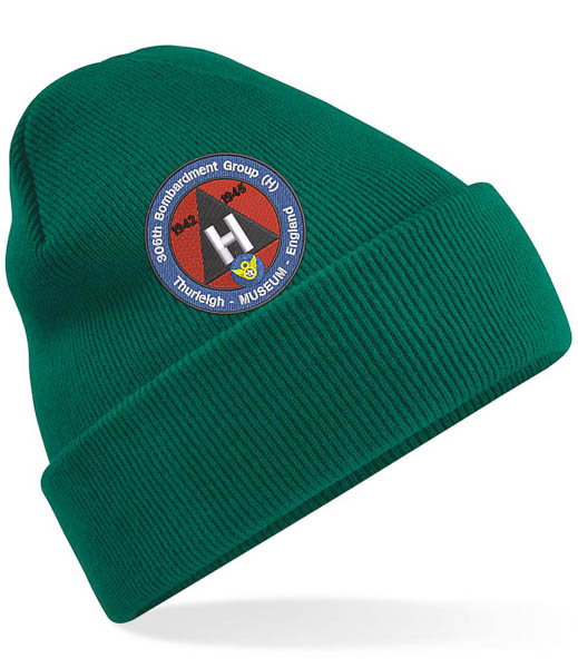 Bottle Green Cuffed Beanie 306 BG V7 for mockup Bottle Green Cuffed Beanie 306 BG V7 for mockup