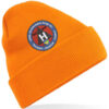 Orange Cuffed Beanie 306 BG V7 for mockup Orange Cuffed Beanie 306 BG V7 for mockup