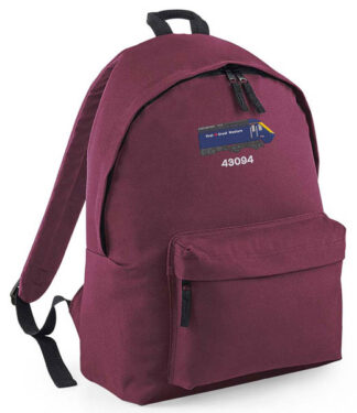 Burgundy Backpack 43094 GWR Blue