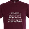 Burgundy T-Shirt Sulzer Heartbeat Burgundy T-Shirt Sulzer Heartbeat