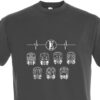 Dark Grey T-Shirt EE Heartbeat Dark Grey T-Shirt EE Heartbeat