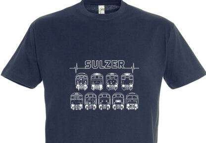 Navy Blue T-Shirt Sulzer Heartbeat