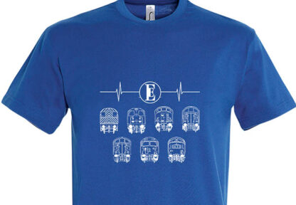 Royal Blue T-Shirt EE Heartbeat