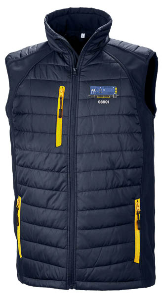 08 Profile 08801 v12 Navy and Yellow Body Warmer 08 Profile 08801 v12 Navy and Yellow Body Warmer