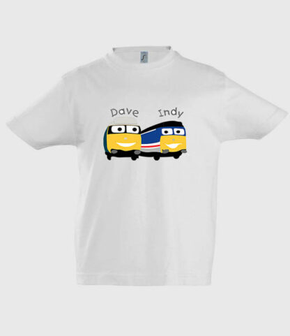 Dave n Indy Kids White T-Shirt