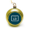 LO Crest Bauble Gold LO Crest Bauble Gold