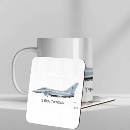 3 Sqn Typhoon Mug and Coaster Multi Pack