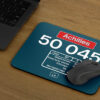 50045 BR Blue with Name Mousemat 50045 BR Blue with Name Mousemat