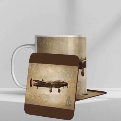 Lancaster DA Mug and Coaster Multi Pack