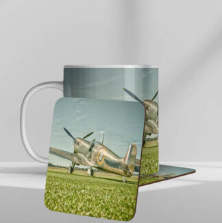 Spitfire Mug and Coaster Multi Pack