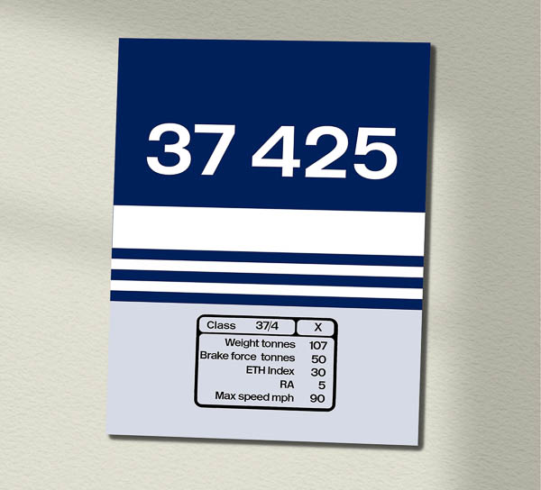 295 x 205 37425 RR Wall Sign 295 x 205 37425 RR Wall Sign