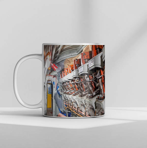 3133 - Durham Ceramic Mug 50021 Power Unit Mug 3133 - Durham Ceramic Mug 50021 Power Unit Mug