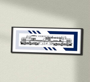 37425 Regional Railways Framed Swash