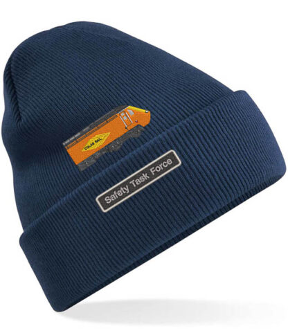 43277 Colas Navy Blue Beanie with nameplate