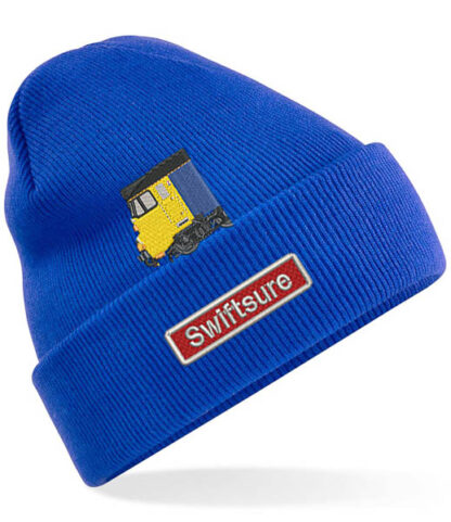 50047 LL Royal Blue Beanie with nameplate