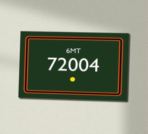 72004 BR Green 290 X 200 Wall Sign 72004 BR Green 290 X 200 Wall Sign