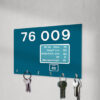 76009 BR Blue data plate A4 Key Hanger 76009 BR Blue data plate A4 Key Hanger