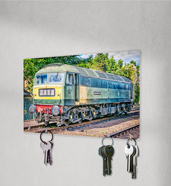 Class 47 D1705 Sparrowhawk A4 Key Hanger