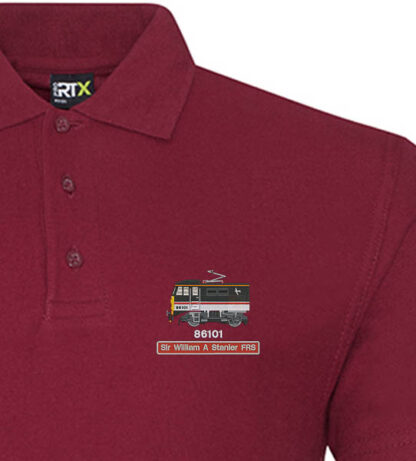 Class 86 86101 Intercity Swallow Burgundy Polo