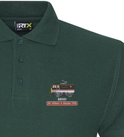 Class 86 86101 Intercity Swallow Forest Green Polo