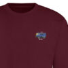 Class 86 86230 BR Blue Burgundy Sweatshirt Class 86 86230 BR Blue Burgundy Sweatshirt