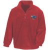 Class 86 86230 BR Blue Red Zip Neck Fleece Class 86 86230 BR Blue Red Zip Neck Fleece
