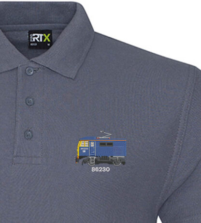 Class 86 86230 BR Blue Seal Grey Polo