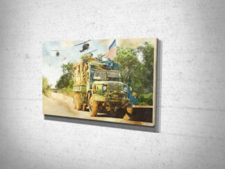 Double Headed Railfreight Class 37s Canvas Art Print