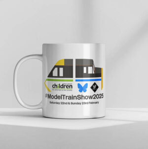 Model Train Show 2025 Mug Left