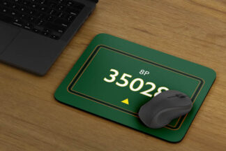 mouse mat 35028 Lined BR Green mouse mat