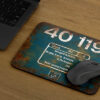 mouse mat 40119 Flame Cut Mouse Mat