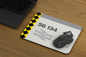 mouse mat 56134 RF Coal Mouse Mat