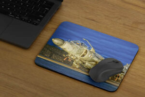 mouse mat Sea Harrier at Dusk Mouse Mat