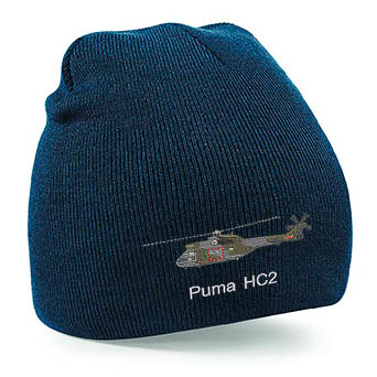 navy uncuffed beanie Puma HC2