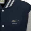 Oxford Blue and grey Varsity Jacket Puma HC2 Oxford Blue and grey Varsity Jacket Puma HC2