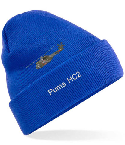 Royal Blue Cuffed Beanie Puma HC2