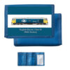 Small Wallet Template 50021 Profile Blue Nylon Wallet Small Wallet Template 50021 Profile Blue Nylon Wallet