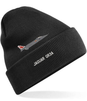 41 Sqn Jaguar Black Beanie