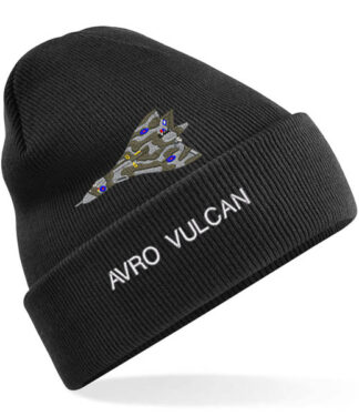 617 Sqn Vulcan Black Beanie